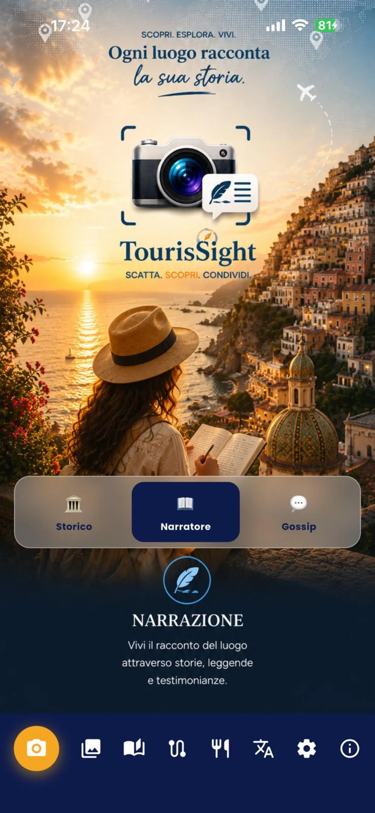 TourisSight narratore