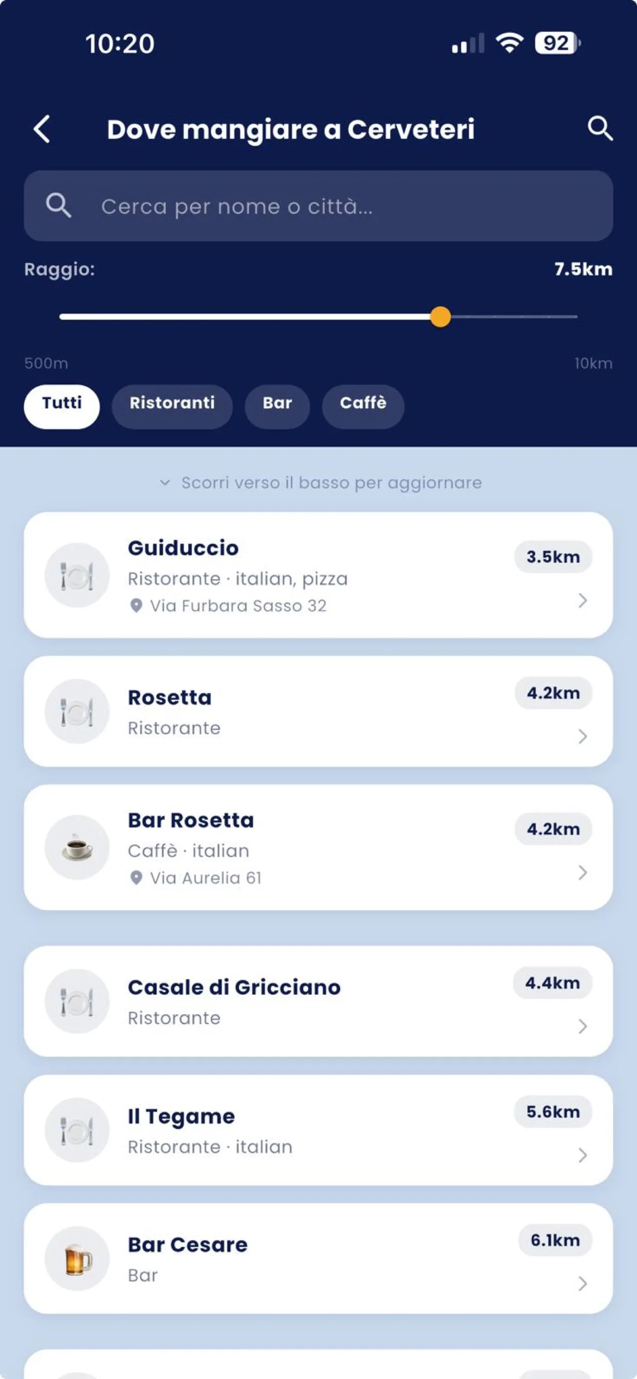 TourisSight dove mangiare ristoranti