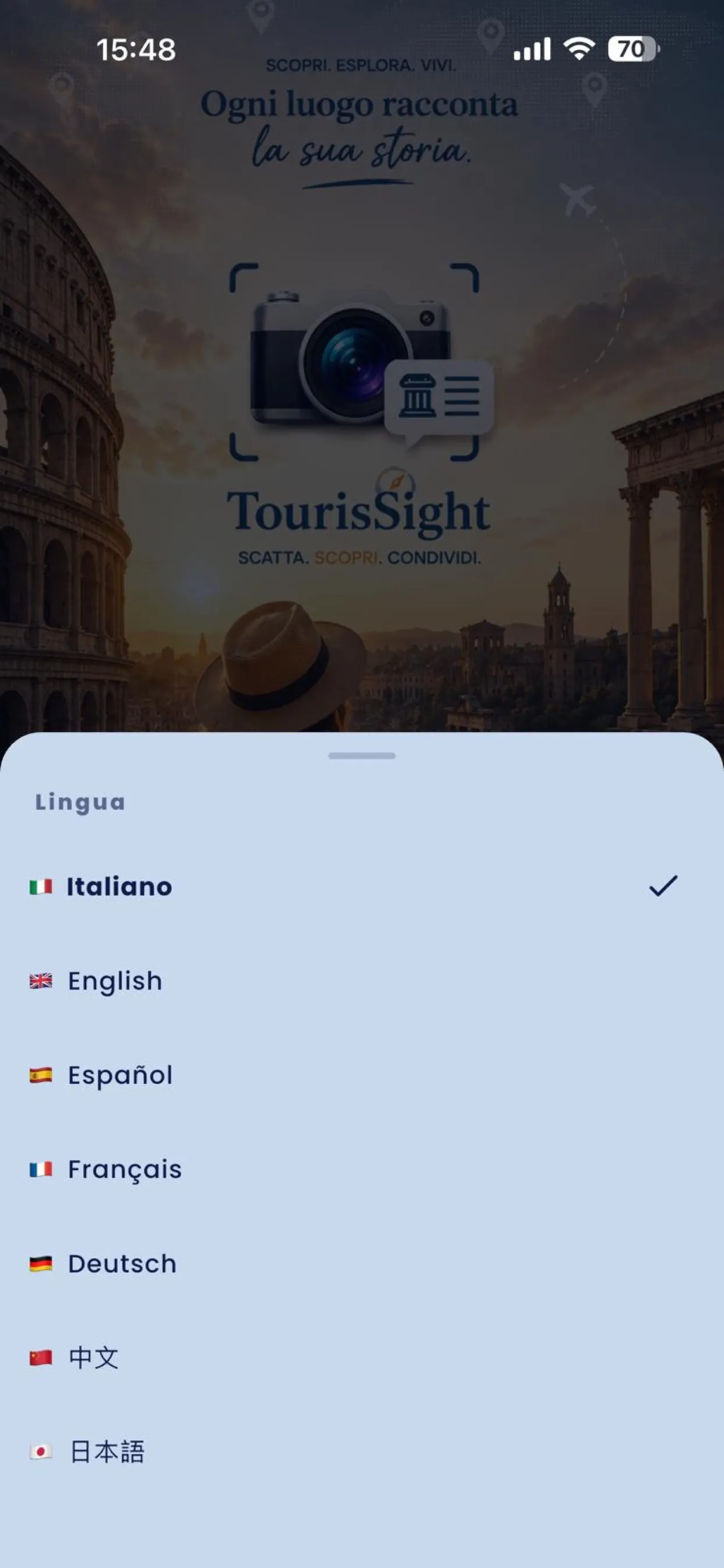 Pianifica Visita interessi